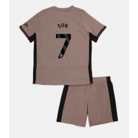 Tottenham Hotspur Son Heung-min #7 Rezervni Dres za djecu 2023-24 Kratak Rukav (+ Kratke hlače)